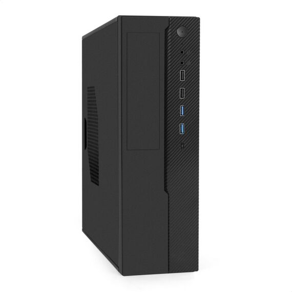Корпус Exegate MI-641-01/TPS350 Desktop mini-ITX/mATX, БП TPS350 с вент. 8см, 2*USB+2*USB3.0 [EX296198RUS] фотографии