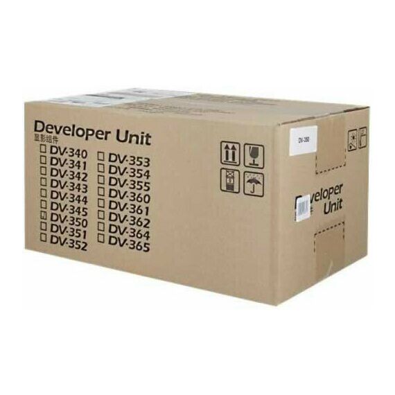 Блок проявки Kyocera DV-350 для Kyocera FS-3040MFP, FS-3920, черный, 100000 стр. [302LW93010] фотографии