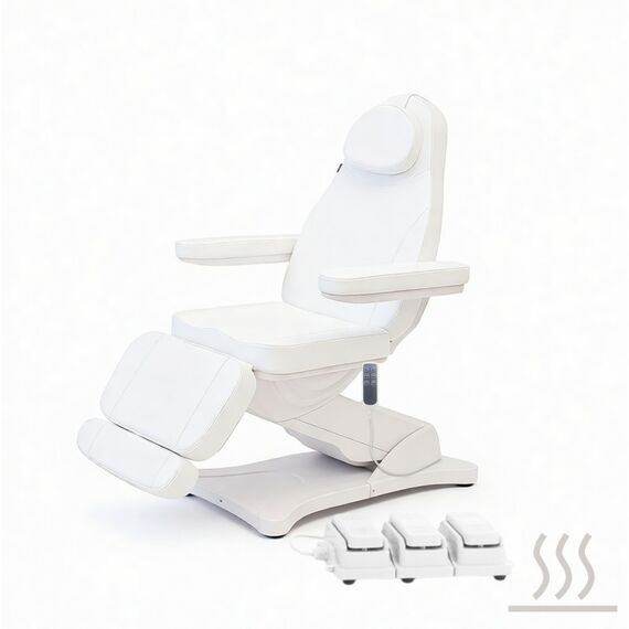 Косметологическое кресло Mizomed MZ 3570H с электроприводом, с подогревом, с ножными педалями фотографии