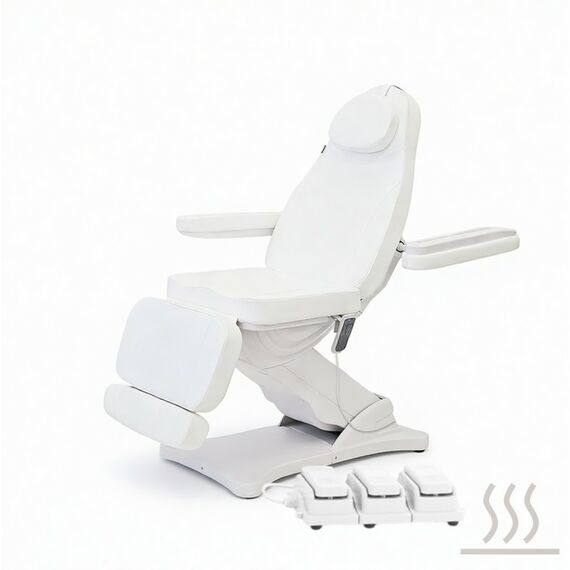 Косметологическое кресло Mizomed MZ 3570H с электроприводом, с подогревом, с ножными педалями фотографии