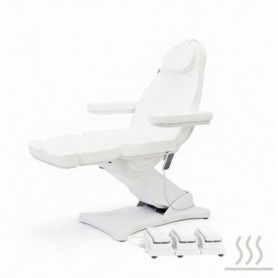 Косметологическое кресло Mizomed MZ 3570H с электроприводом, с подогревом, с ножными педалями фотографии