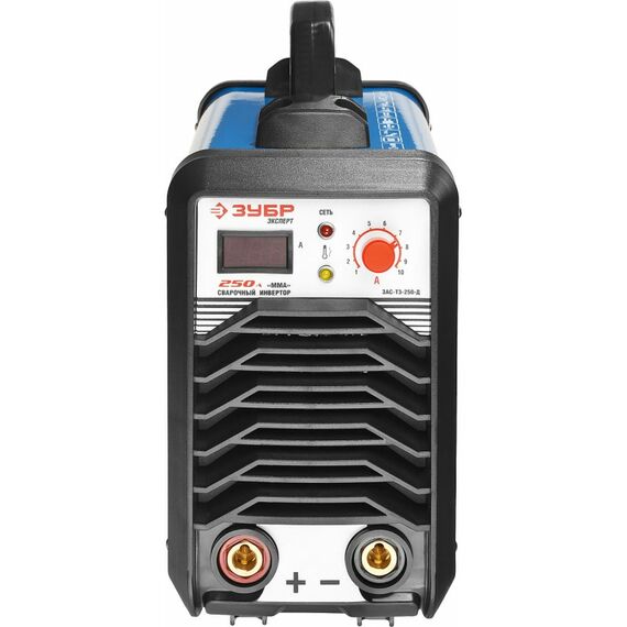 {[ru]:Сварочный аппарат инверторный Зубр ЗАС-Т3-250-Д ММА, 250 А, MMA/TIG LIFT, дисплей, макс. электрод &