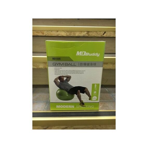 Гимнастический мяч MD Buddy MD1225 75 см зеленый фотографии