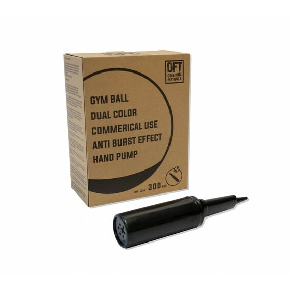 Мяч гимнастический Original FitTools 65 см профессиональный двухцветный [FT-GTTPRO-65] фотографии