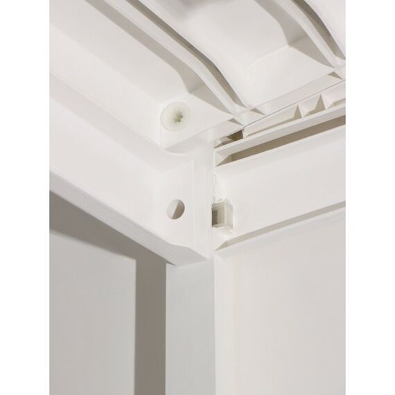 Набор садовой мебели «Евпатория»: 2 кресла, стол, двухместный диван, белый фотографии