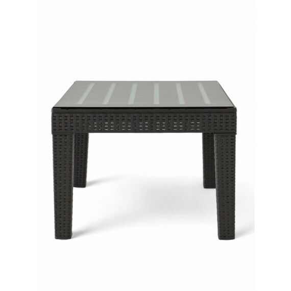 Набор садовой мебели «Калифорния», 3 предмета: 2 кресла, стол, серый фотографии