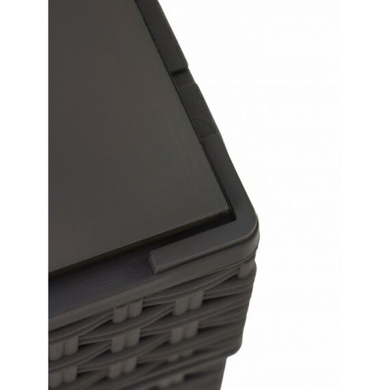 Набор садовой мебели «Калифорния», 3 предмета: 2 кресла, стол, серый фотографии