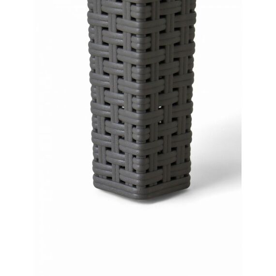 Набор садовой мебели «Калифорния», 3 предмета: 2 кресла, стол, серый фотографии