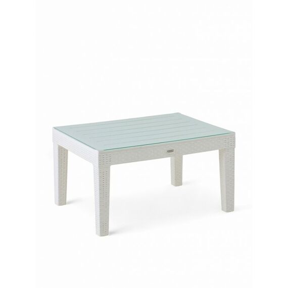 Набор садовой мебели «Калифорния», 3 предмета: 2 кресла, стол, белый фотографии