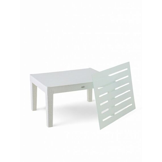 Набор садовой мебели «Калифорния», 3 предмета: 2 кресла, стол, белый фотографии