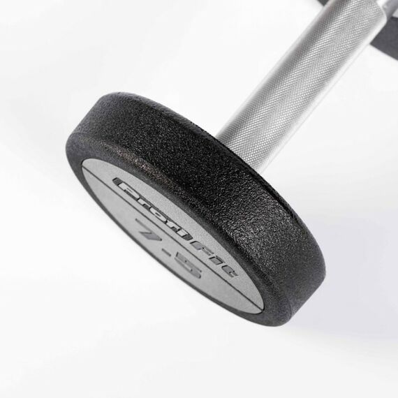 Гантельный ряд полиуретановый PROFI-FIT 2.5-25 кг шаг 2.5 кг, 10 пар фотографии