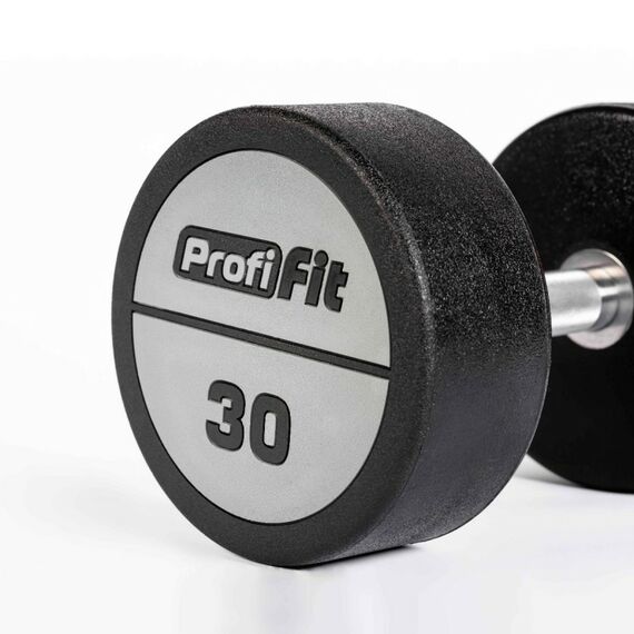 Гантельный ряд полиуретановый PROFI-FIT 27.5-37.5 кг шаг 2.5 кг, 5 пар фотографии