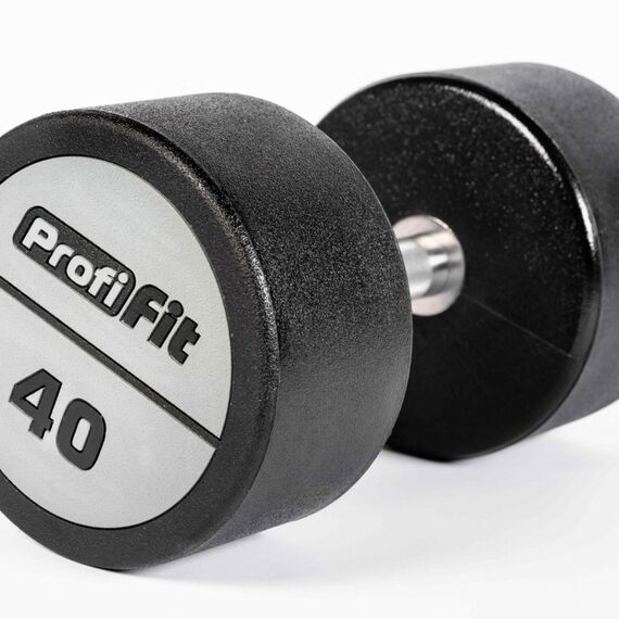 Гантельный ряд полиуретановый PROFI-FIT 40-50 кг шаг 2.5 кг, 5 пар фотографии