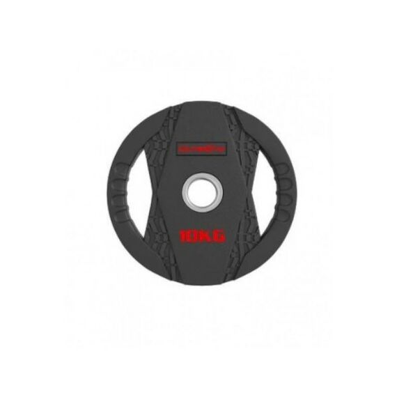 Диск олимпийский обрезиненный Ultra Gym UG2005С 20 кг с двумя хватами фотографии