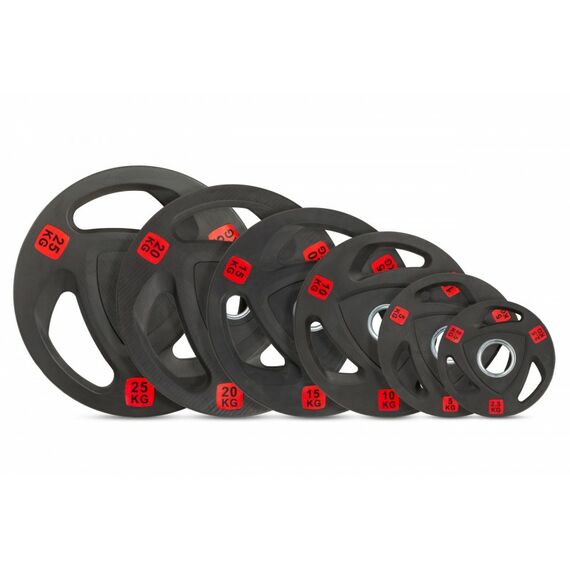 Диск 51 мм. NEO обрезиненный с 3-мя хватами 10 кг, VictoryFit [VF-ST51100] фотографии