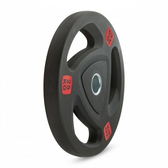 Диск 51 мм. NEO обрезиненный с 3-мя хватами 25 кг, VictoryFit [VF-ST51250] фотографии