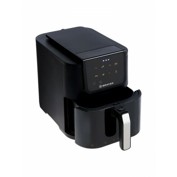Аэрогриль BRAYER 2041BR 1500 Вт, 5 л, 8 программ, 200°С, LСD-дисплей, таймер, решетка фотографии