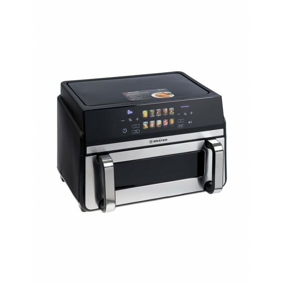 Аэрогриль BRAYER 2055BR 2200 Вт, 11 л, 10 программ, 200°С, LED-дисплей, таймер, решетка фотографии