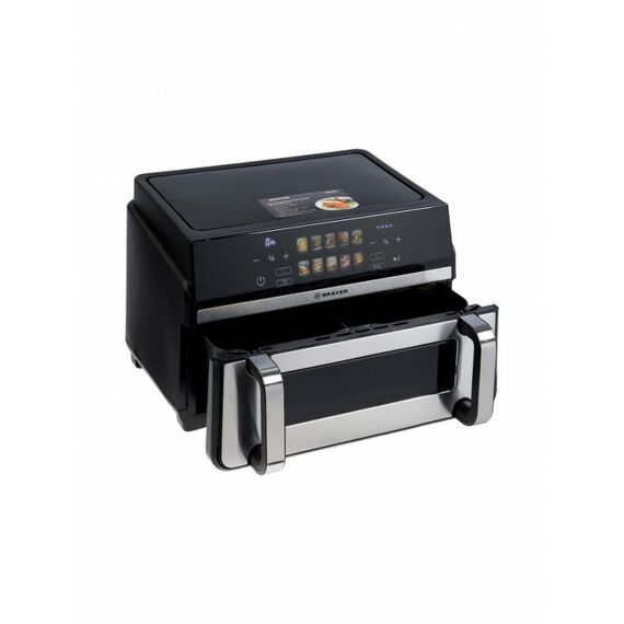 Аэрогриль BRAYER 2055BR 2200 Вт, 11 л, 10 программ, 200°С, LED-дисплей, таймер, решетка фотографии