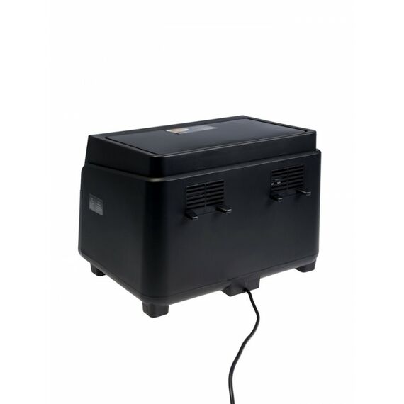 Аэрогриль BRAYER BR2050 2200 Вт, 2 чаши по 5 л, 8 программ, до 200°С, LED-дисплей, таймер, решётка фотографии