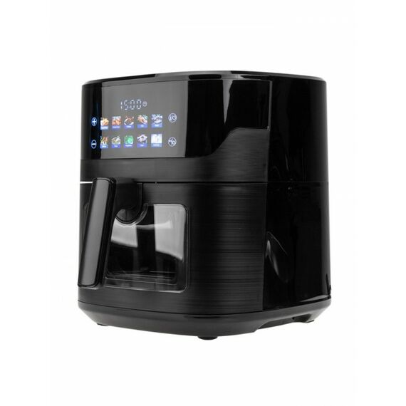 Аэрогриль Eltronic 777-02 6.3 л, 1600 Вт, 10 программ, 80-200°C, таймер до 60 мин, чёрный фотографии