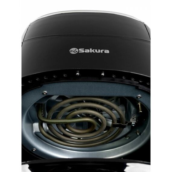 Аэрогриль  Sakura SA-7671, 3.5 л, 1200 Вт, 9 программ, таймер, от 80 до 200°C, чёрный фотографии