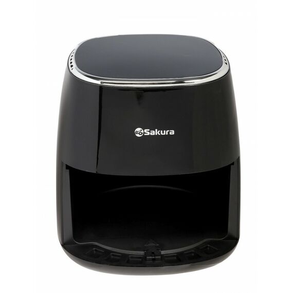 Аэрогриль  Sakura SA-7684BK 5 л, 1500 Вт, 8 программ, сенсорное управление, таймер, чёрный фотографии