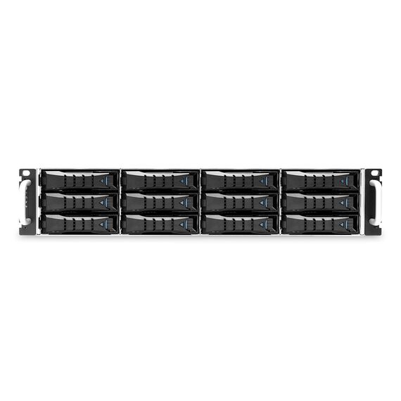 Дисковая полка AIC J2012-03-35X 2U 12x 3.5" hot-swap bays, hot-swap JBOD with single SAS 12G expander controller, single BMC, tool-less HDD tray, 550W 1+1 hot-swap redundant 80+ platinum, tool-less rail kit (35X series) [XJ1-20123-01] фотографии