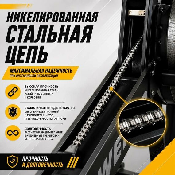 Гребной тренажер Gymmaster FT-670B фотографии