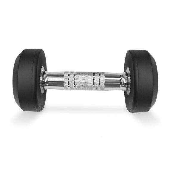 Набор обрезиненных гантелей BRONZE GYM BGDBR025-250 2.5-25 кг, 10 пар, шаг 2,5 кг фотографии