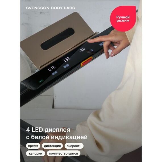 Беговая дорожка Svensson Body Labs SPACETECH AMBERLIGHT домашняя фотографии