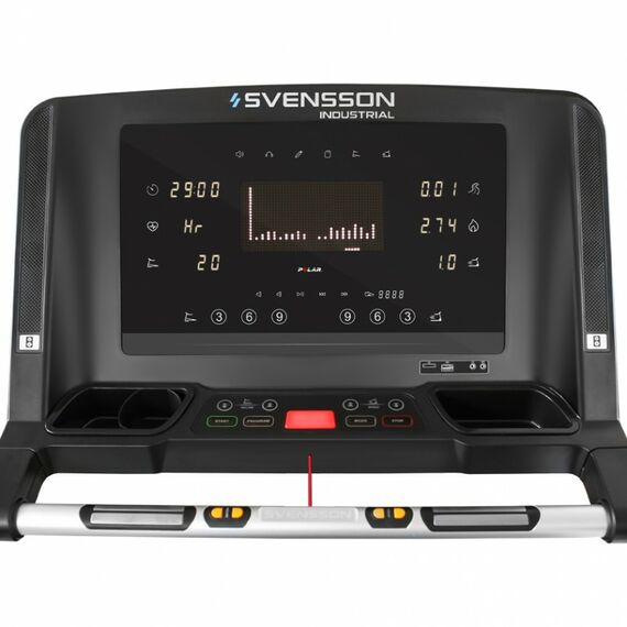 Беговая дорожка Svensson Industrial ARMORTECH коммерческая, GRAPHITE BLUE фотографии