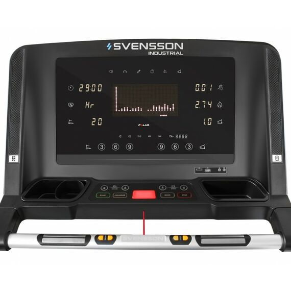 Беговая дорожка Svensson Industrial ARMORTECH коммерческая, GRAPHITE BLUE фотографии