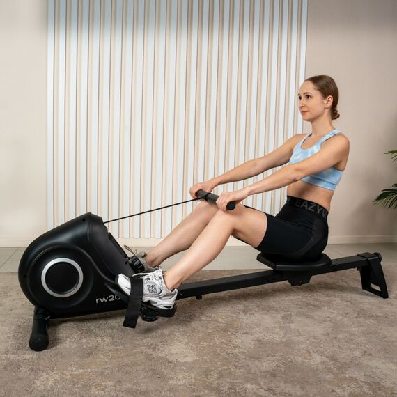 Гребной тренажер Carbon Fitness RW20 домашний фотографии