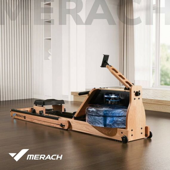 Гребной тренажер MERACH MR-950W1Z домашний фотографии