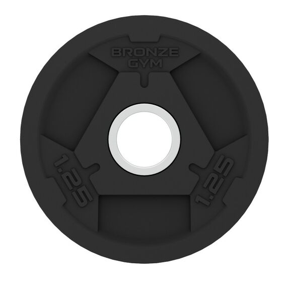 Диск олимпийский BRONZE GYM BGPLR012 обрезиненный, 1,25 кг фотографии