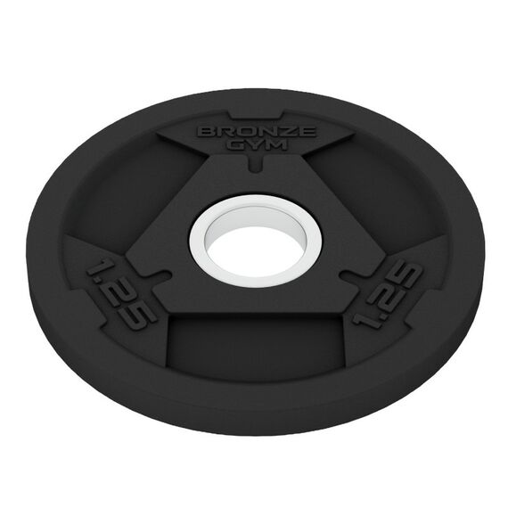 Диск олимпийский BRONZE GYM BGPLR012 обрезиненный, 1,25 кг фотографии