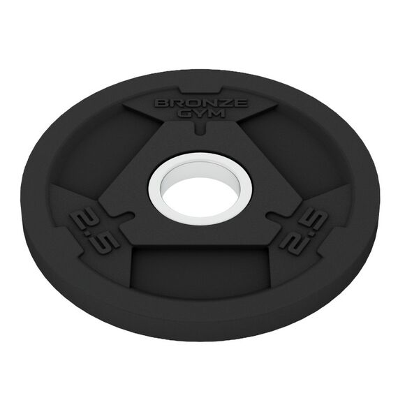 Диск олимпийский BRONZE GYM BGPLR025 обрезиненный, 2,5 кг фотографии