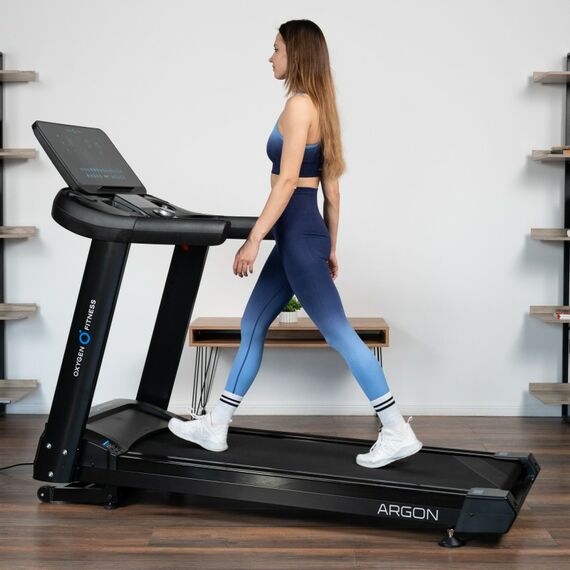 Беговая дорожка Oxygen Fitness ARGON LED PRO полукоммерческая фотографии