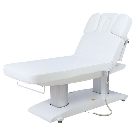 Массажный стол Mizomed MZ 2259H стационарный, с подогревом, белый фотографии
