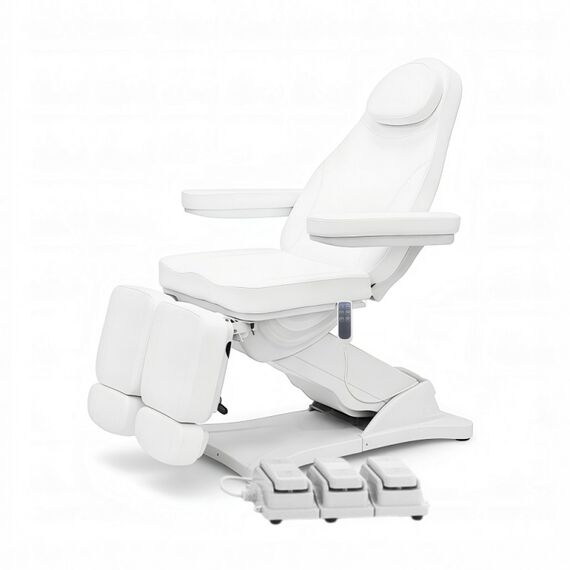 Педикюрное кресло Mizomed MZ 3595 с электроприводом, с ножными педалями фотографии