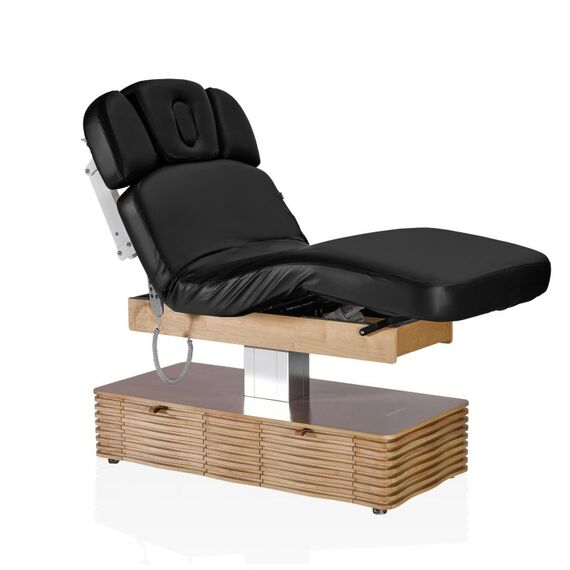Массажный стол Mizomed NESS-C Salon-Oak электрический, стационарный, черный фотографии