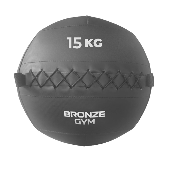 Мяч набивной BRONZE GYM BG-FA-PWB15 15кг. фотографии