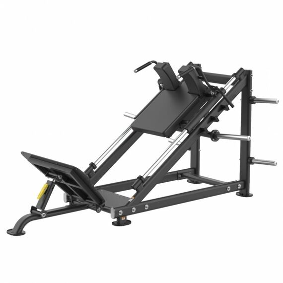 Тренажер для гакк-приседаний BRONZE GYM PL-1724 черный фотографии
