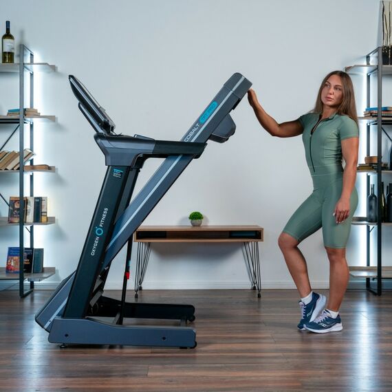 Беговая дорожка Oxygen Fitness COBALT TFT PRO полукоммерческая фотографии