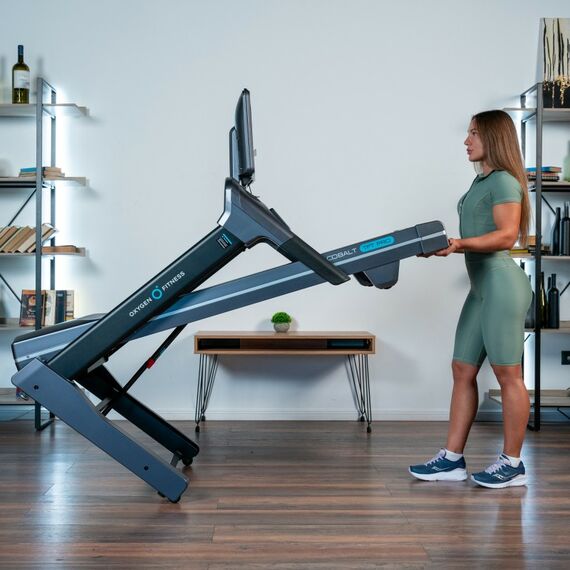 Беговая дорожка Oxygen Fitness COBALT TFT PRO полукоммерческая фотографии