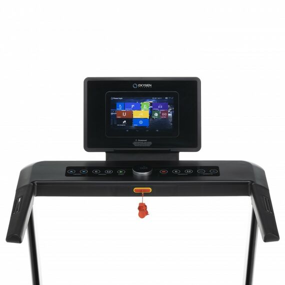 Беговая дорожка Oxygen Fitness EMERALD TFT 10 домашняя фотографии