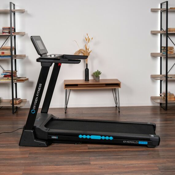 Беговая дорожка Oxygen Fitness EMERALD TFT 10 домашняя фотографии