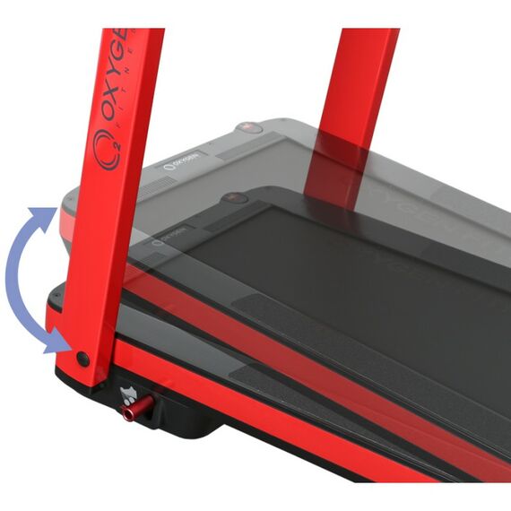 Беговая дорожка Oxygen Fitness M-CONCEPT SPORT домашняя, RED фотографии