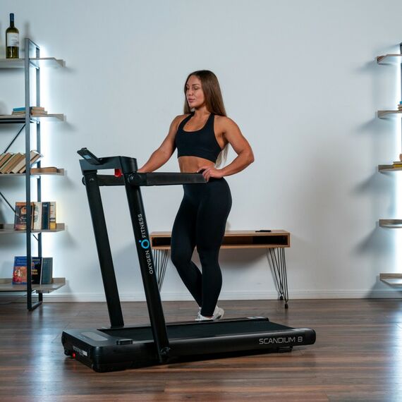 Беговая дорожка Oxygen Fitness SCANDIUM B домашняя фотографии